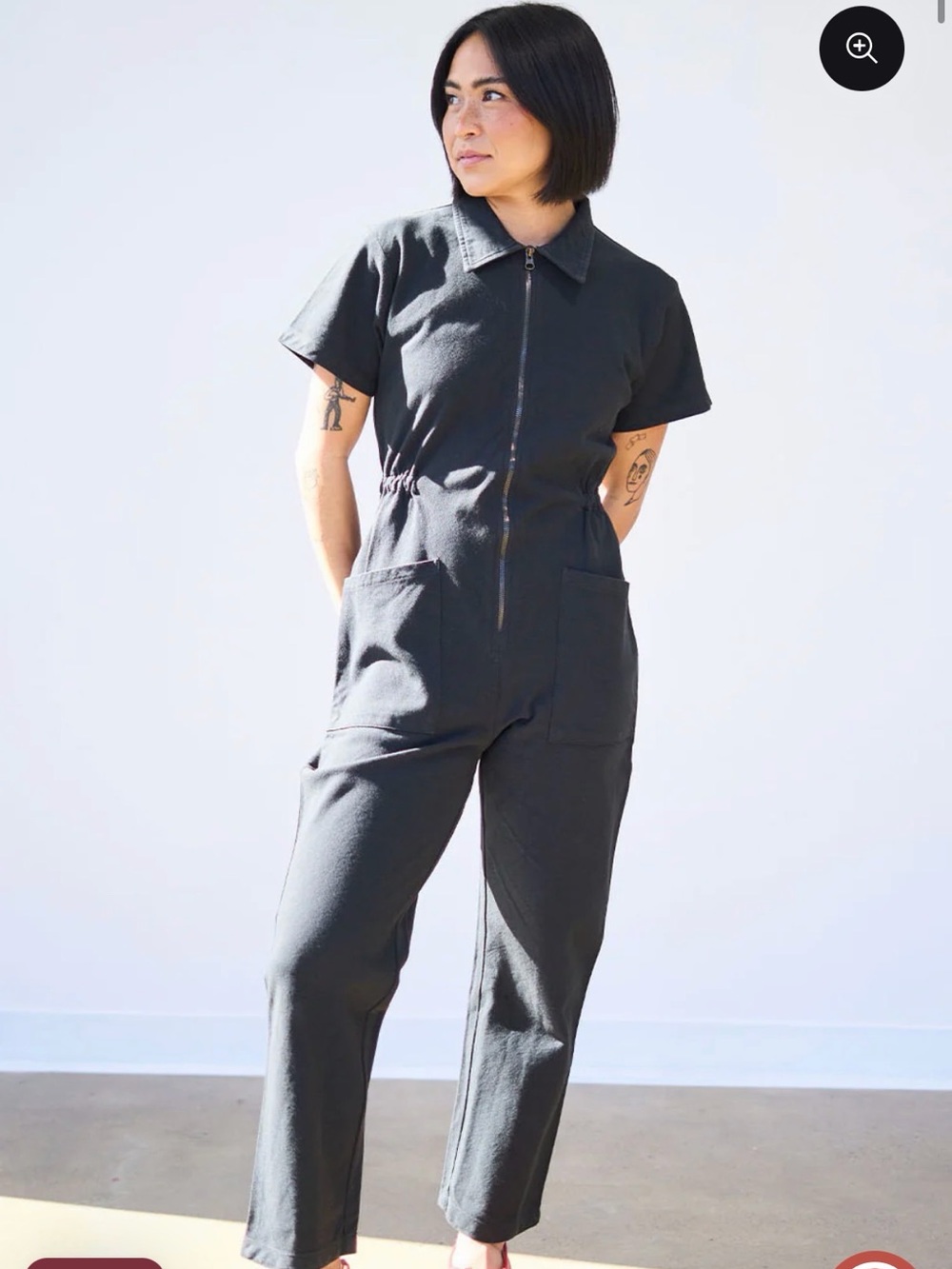 Noble Utility Jumpsuit in Ash
